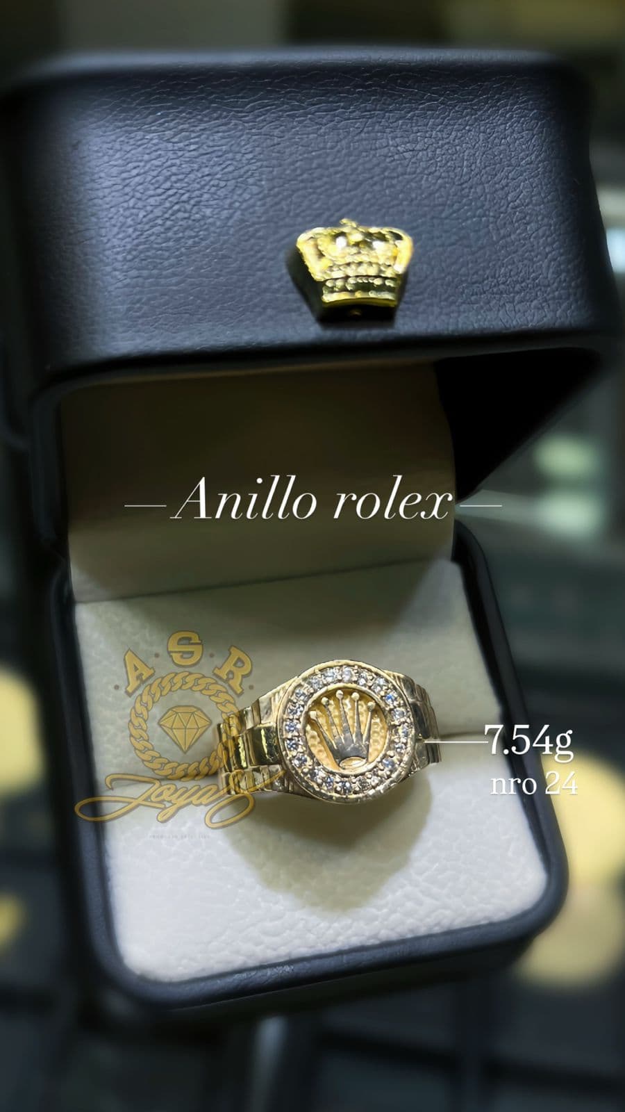 Anillo ASR Joyas