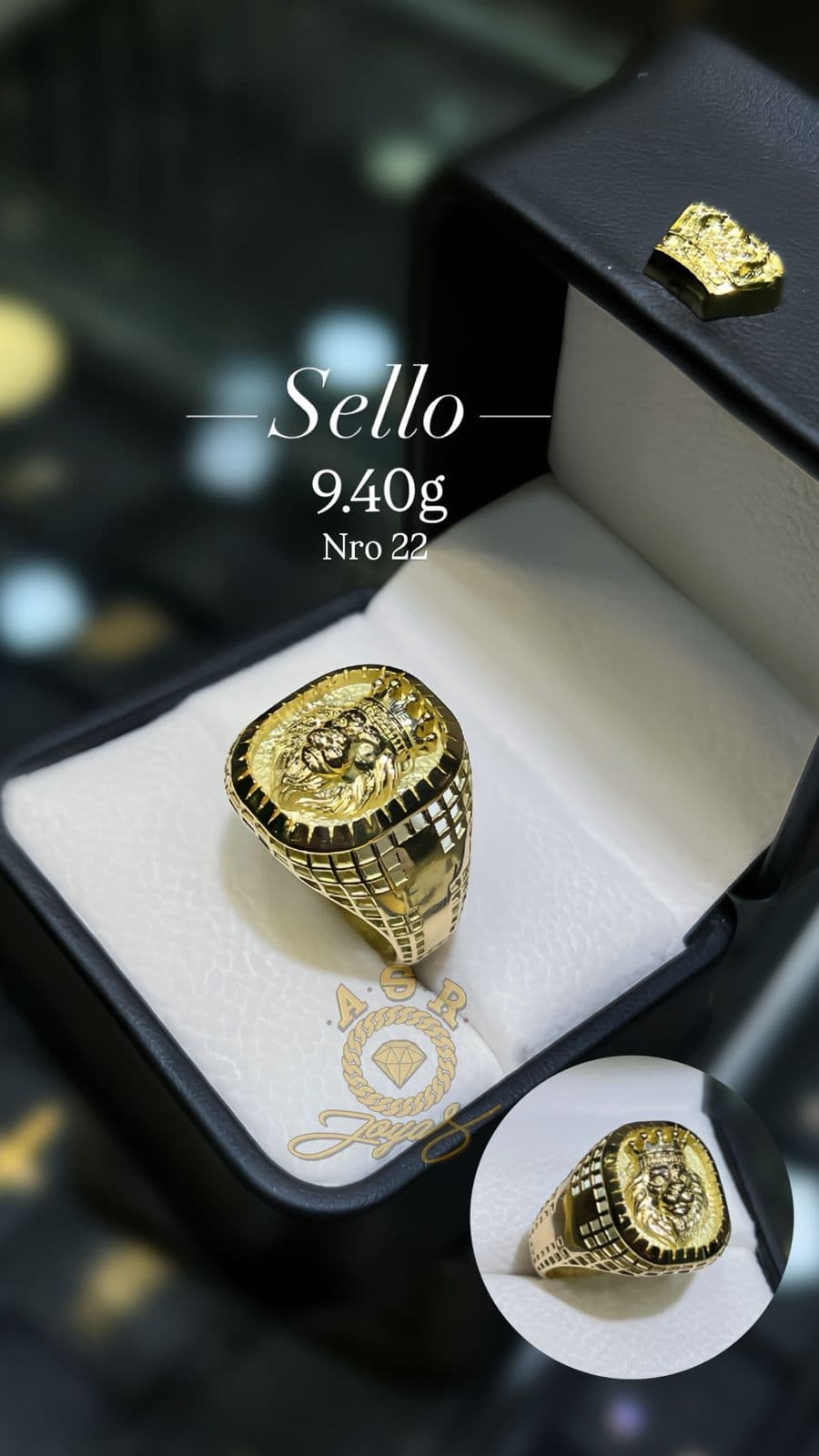Anillo Rolex (detalle)